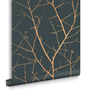 Graham & Brown Wallpaper Wisteria Duck Egg 120138