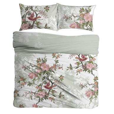 Parure de lit couette Venetian sauge