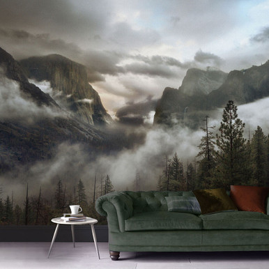 Peaceful Peaks Bespoke Mural