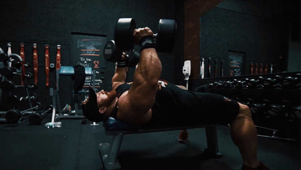 Smashing Chest And Biceps With Rex On Olympia Weekend