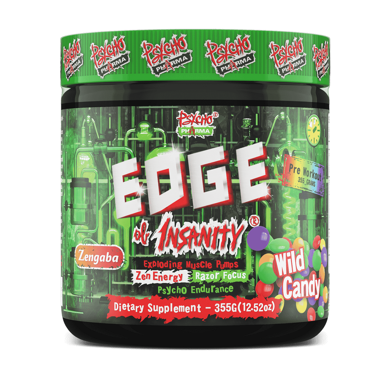 Psycho Pharma Edge Of Insanity Extreme Pre-Workout Energy