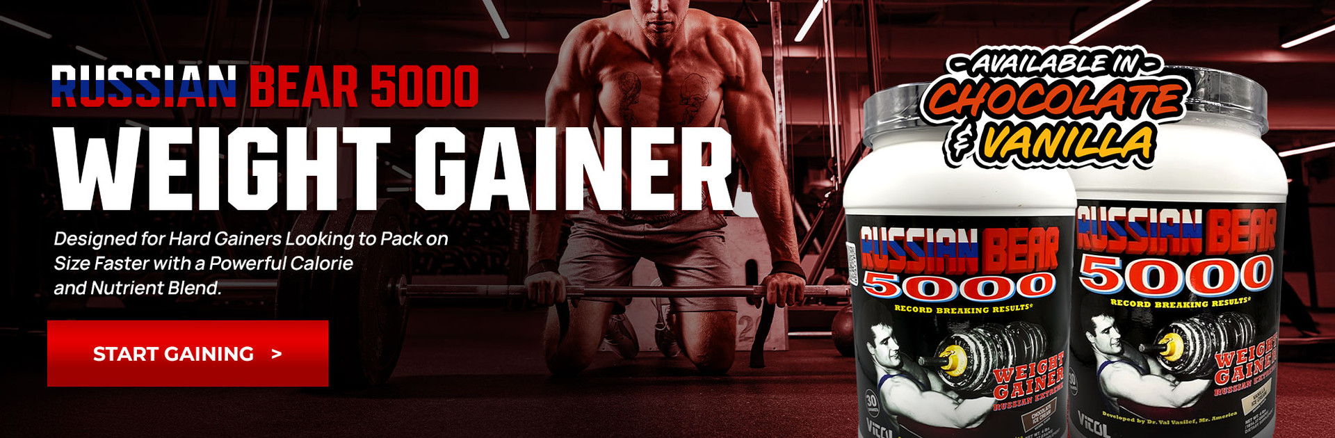 RUSSIAN BEAR 5000 WEIGHT GAINER RUSSIAN BEAR 5000 WEIGHT GAINER