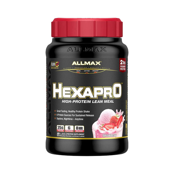 ALLMAX Nutrition Hexapro 2 Lbs - Strawberry