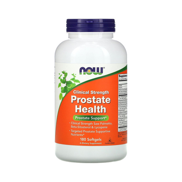 Now Clinical Strength Prostate Health - 180 Softgels