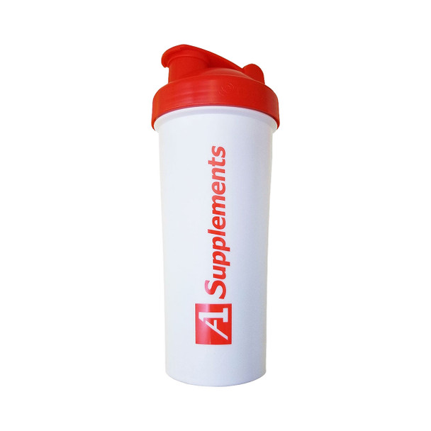 A1 Supplements Fit Rider Shaker Cup White