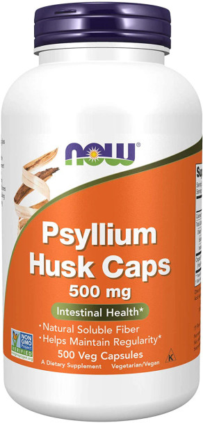 Now Psyllium Husk Caps