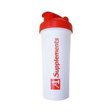 A1Supplements Fit Rider Shaker Cup White | A1 Supplements