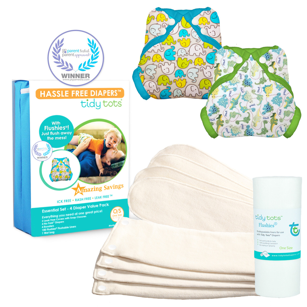 Hassle Free Cloth Diapering | Tidy Tots Diapers