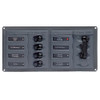 BEP AC Circuit Breaker Panel w\/o Meters, 4 Way Panel 2 Mains - 110V [900-AC1-110V]