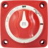 Blue Sea 6006 m-Series (Mini) Battery Switch Single Circuit ON\/OFF Red [6006]