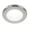 Hella Marine EuroLED 75 3" Round Screw Mount Down Light - White LED - Stainless Steel Rim - 12V [958110021]