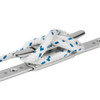 Schaefer Mid-Rail Chock\/Cleat Stainless Steel - 1" [70-74]