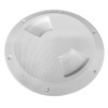 Sea-Dog Quarter-Turn Textured Deck Plate w\/Internal Collar - White - 8" [336382-1]