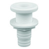 Attwood White Plastic Thru-Hull Fitting - 1-1\/8" Inner Diameter [3874-3]