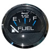 Faria Chesapeake Black SS 2" Fuel Level Gauge (E-1\/2-F) [13701]