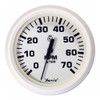 Faria Dress White 4" Tachometer - 7,000 RPM (Gas - All Outboards) [33104]