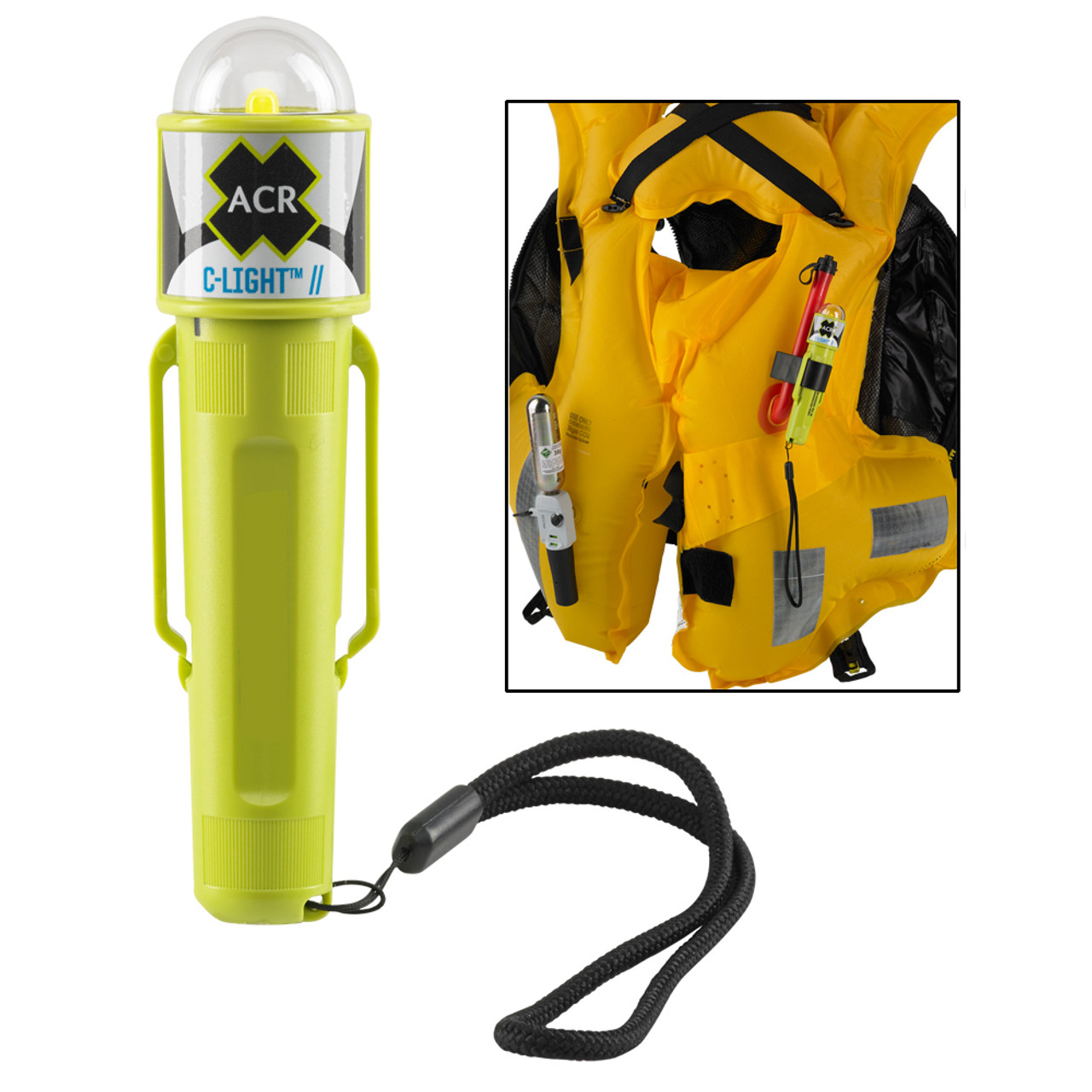 ACR C-Light - Manual Activated LED PFD Vest Light w\/Clip [3963.1]