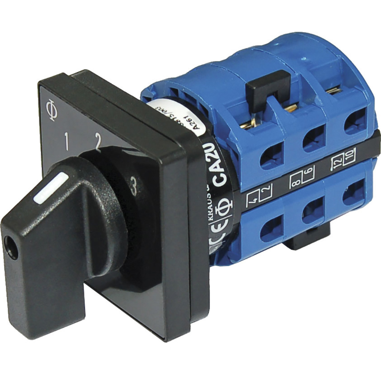 Blue Sea 9010 Switch, AV 120VAC 32A OFF +3 Positions [9010]