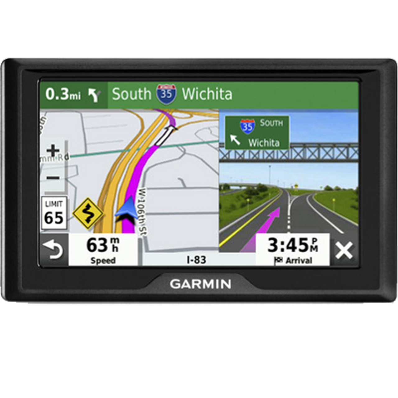 Garmin 010-N2036-06 Refurbished Drive 52 Automotive GPS with US/Canada Maps