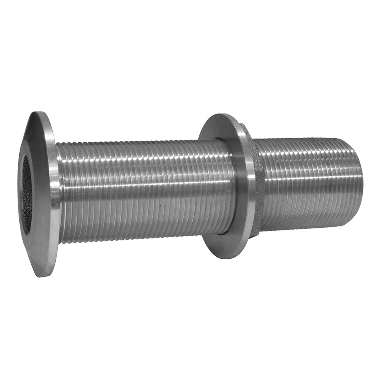 GROCO 2" Stainless Steel Extra Long Thru-Hull Fitting w\/Nut [THXL-2000-WS]
