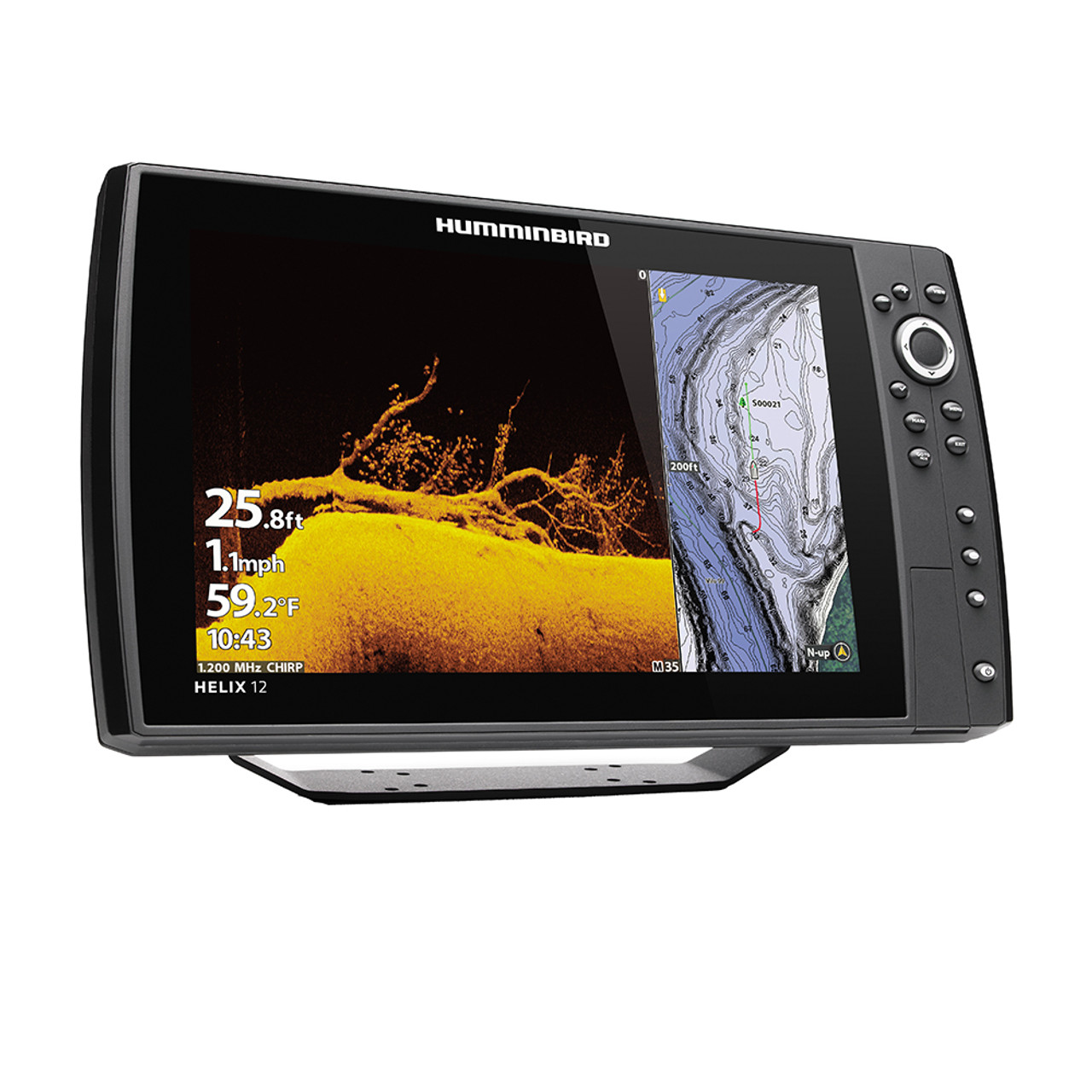 Humminbird HELIX 12 CHIRP MEGA DI+ GPS G4N CHO Display Only [411440-1CHO]