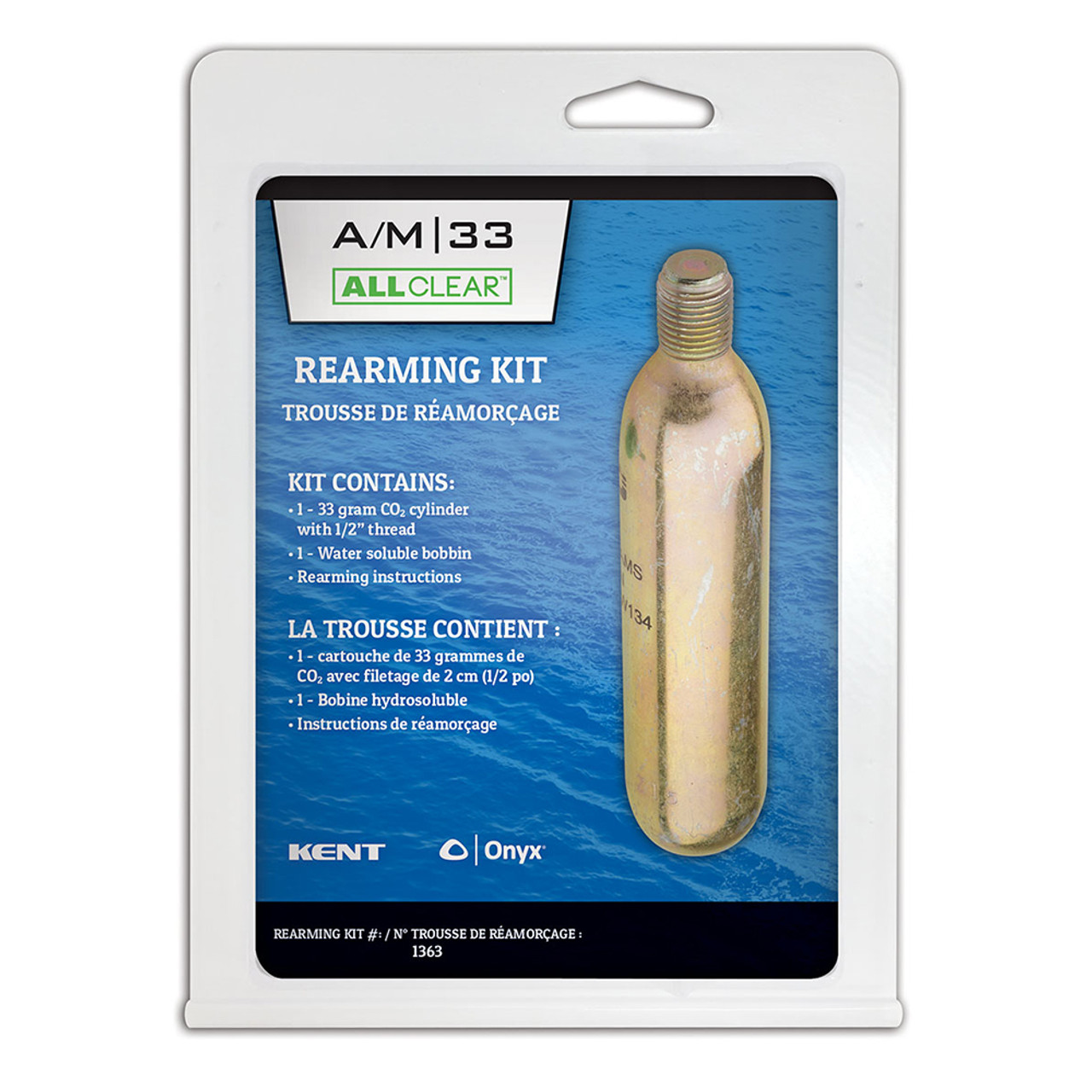 Onyx Rearming Kit f\/33 Gram A\/M All Clear Vests [136300-701-999-19]