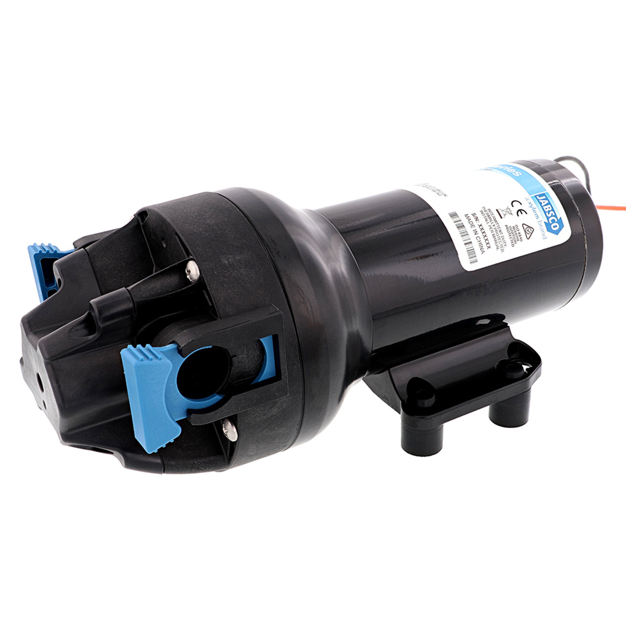 Jabsco HotShot HD6 Heavy Duty Washdown Pump w\/25 HoseCoil - 12V - 6 GPM - 70 PSI [P601J-219N-4A]