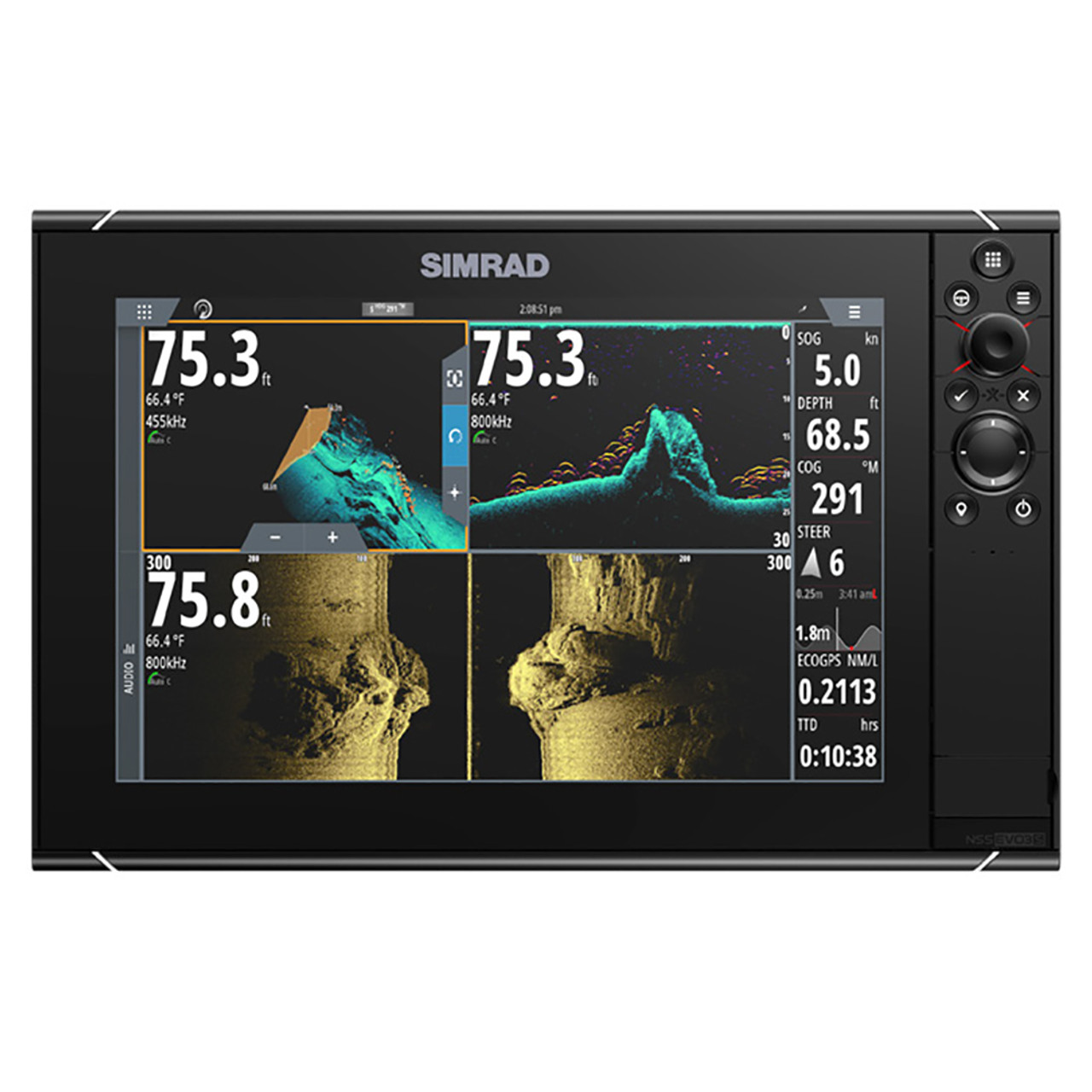 Simrad NSS12 evo3S Combo Multi-Function Chartplotter\/Fishfinder - No HDMI Video Outport [000-15403-002]