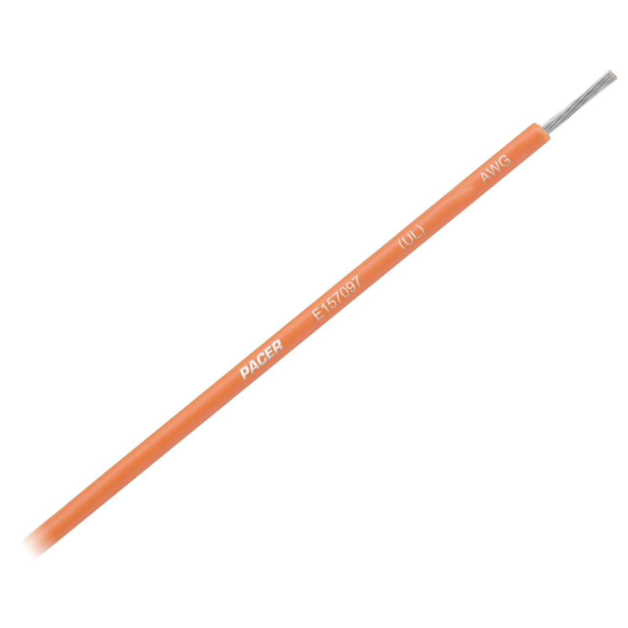 Pacer Orange 10 AWG Primary Wire - 25 [WUL10OR-25]