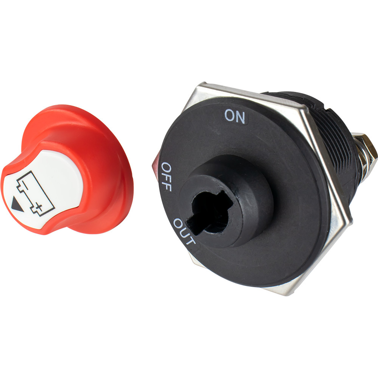 Sea-Dog Mini Battery Switch Key w\/Removable Knob - 32V  300A [422730-1]