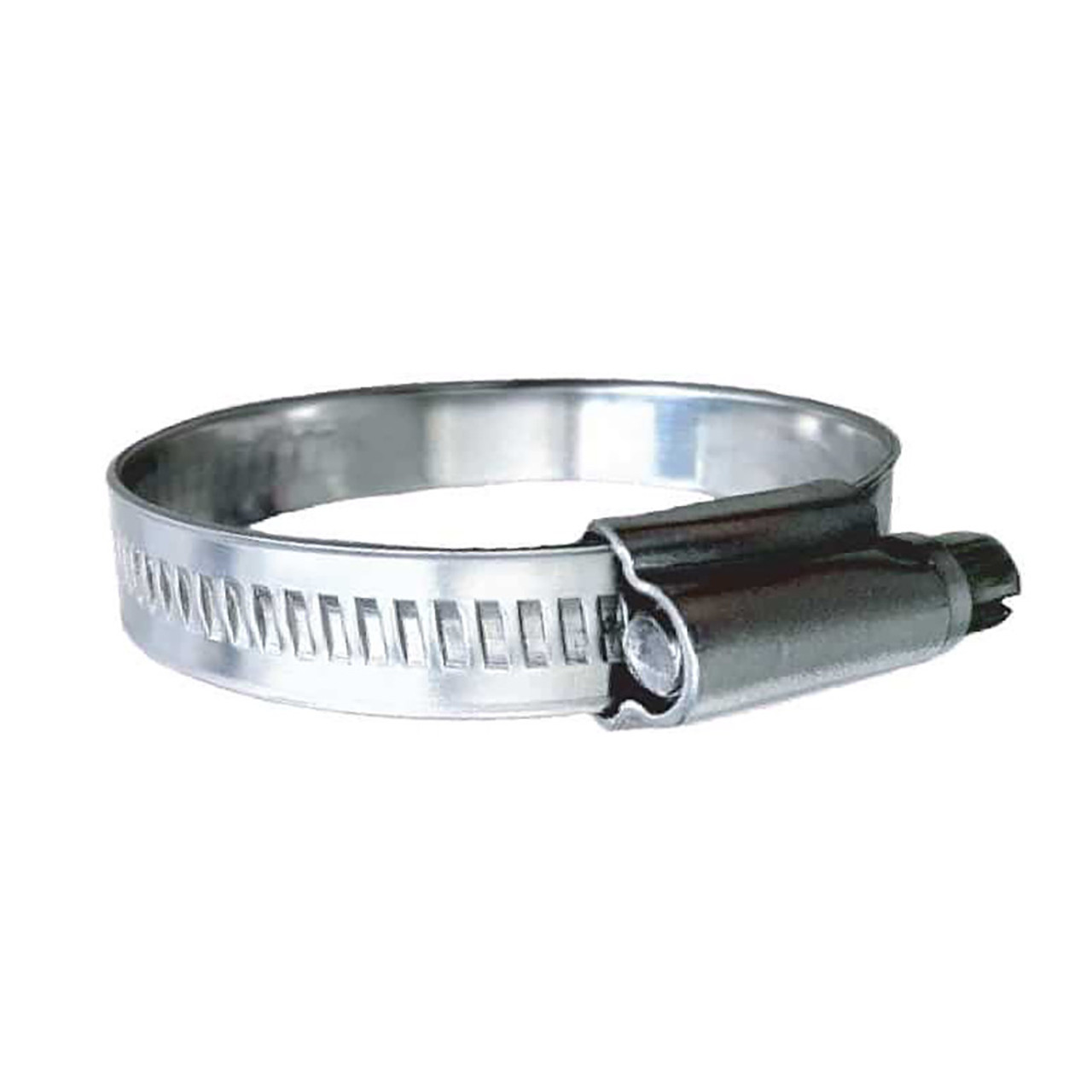 Trident Marine 316 SS Non-Perforated Worm Gear Hose Clamp - 15\/32" Band - (2" - 2-9\/16") Clamping Range - 10-Pack - SAE Size 32 [710-2001]