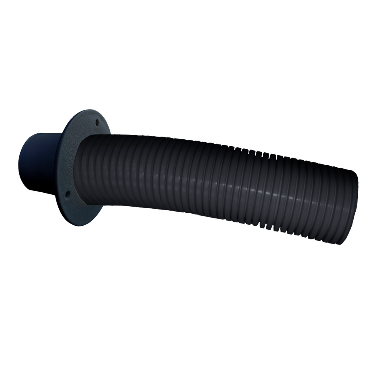 Trident Marine 10 Black Stern Flex Hose w\/Transom Flange [TFK-10]