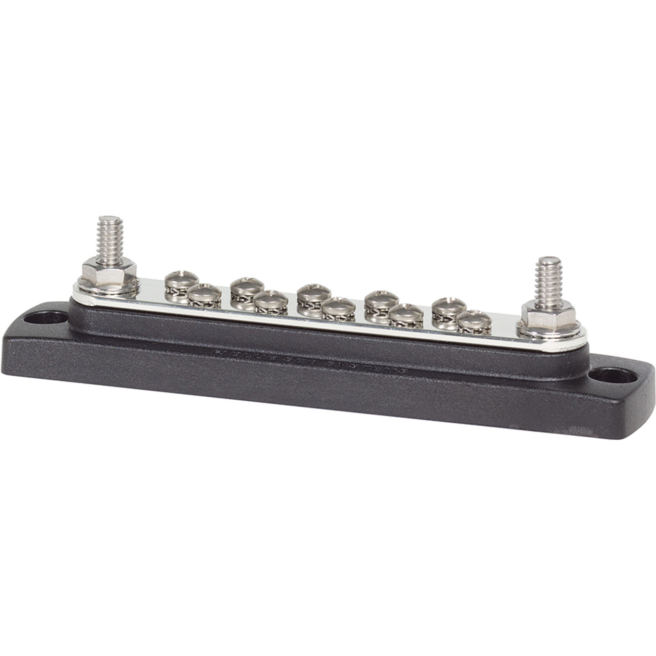 Blue Sea 2301 150AMP Common BusBar 10 x #8-32 Screw Terminal [2301]