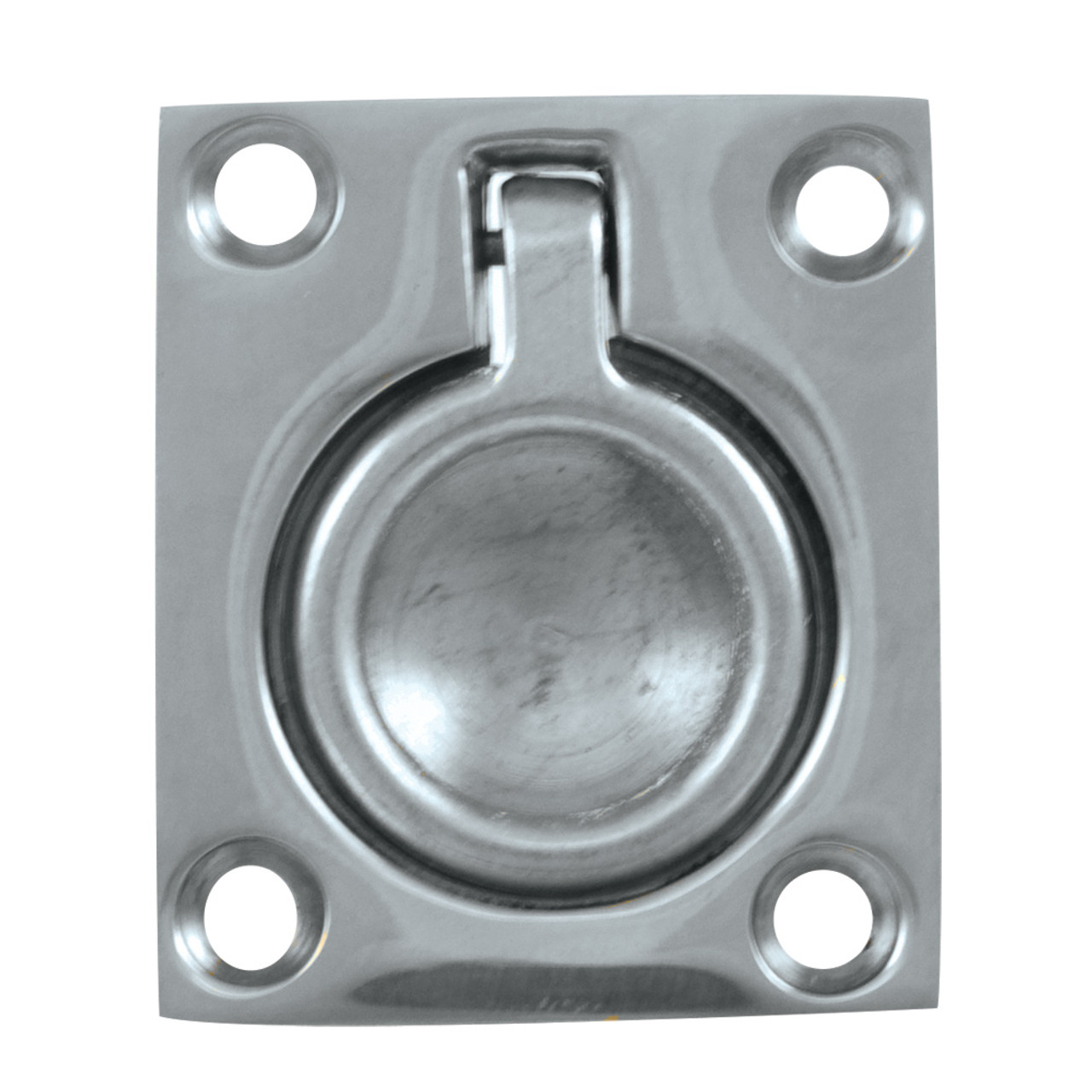 Whitecap Flush Pull Ring - CP\/Brass - 1-1\/2" x 1-3\/4" [S-3360C]