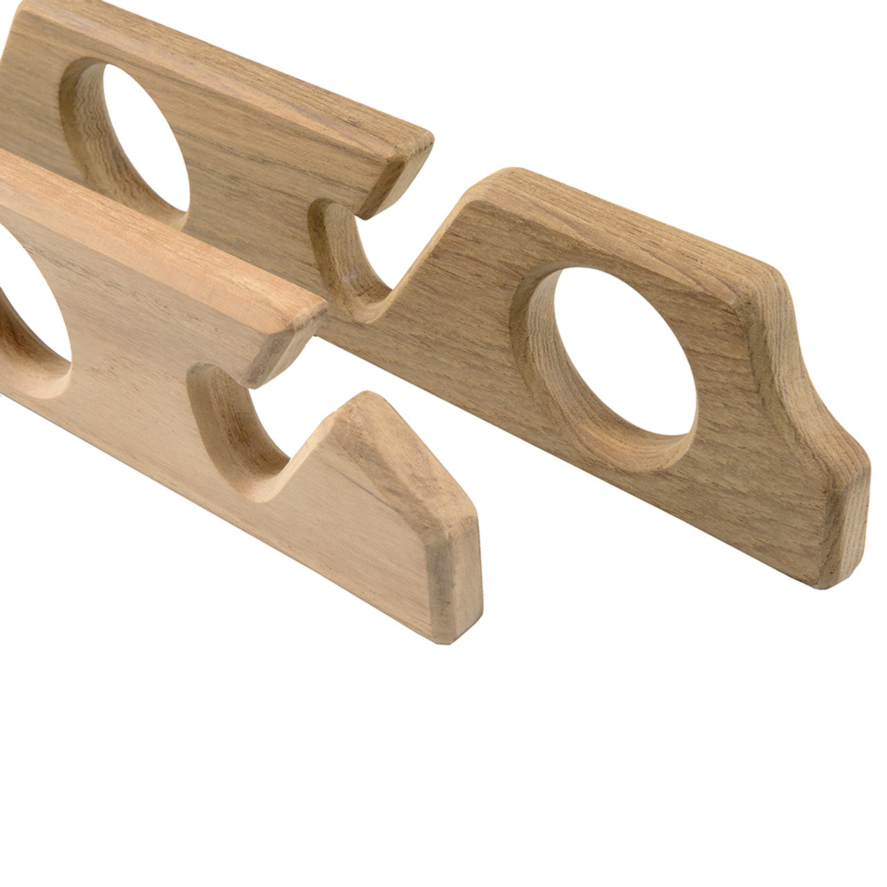 Whitecap Teak Six-Rod Storage Rack - Pair [60614]