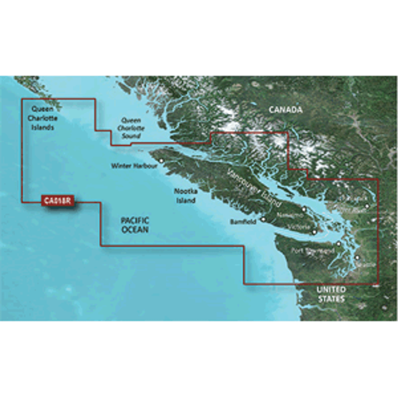 Garmin BlueChart g3 Vision HD - VCA018R - Inside - Outside Passage - microSD\/SD [010-C1105-00]