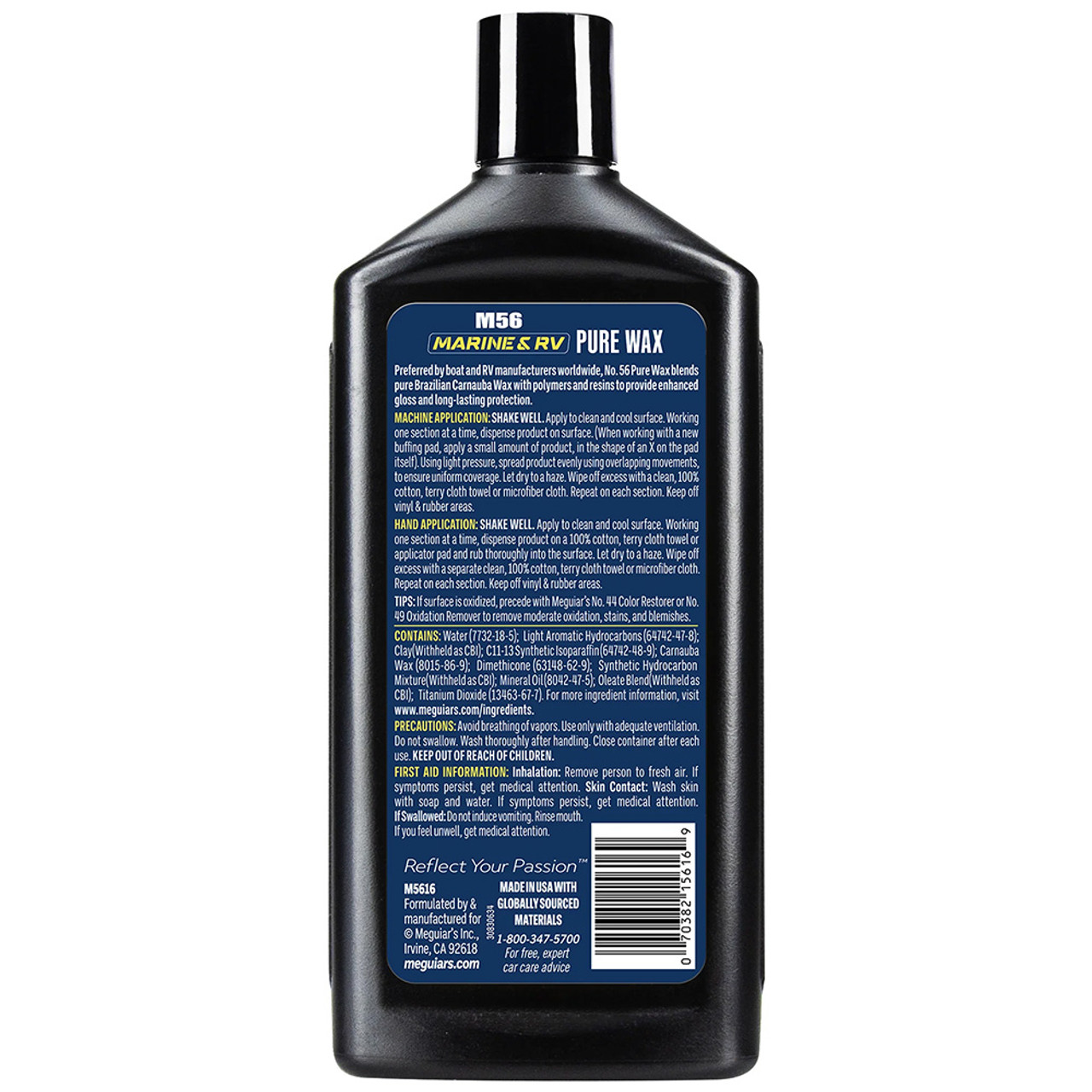 Meguiar's #56 Boat\/RV Pure Wax - 16oz [M5616]