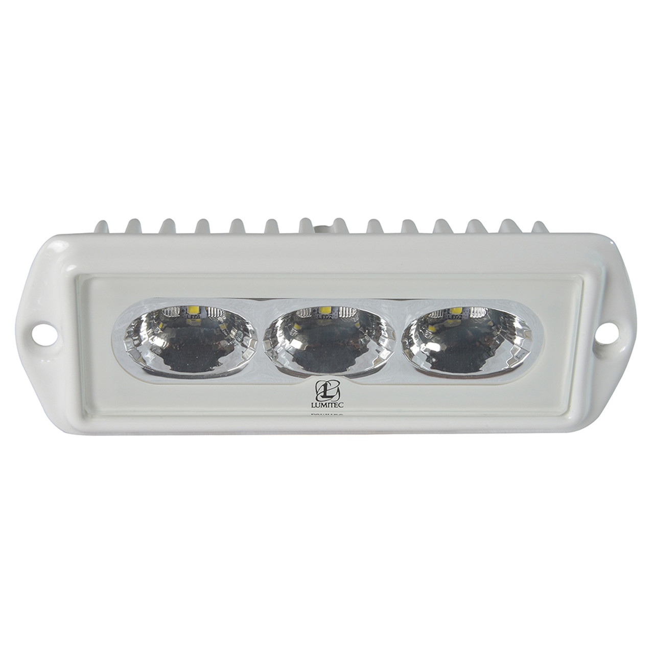 Lumitec CapriLT - LED Flood Light - White Finish - White Non-Dimming [101288]