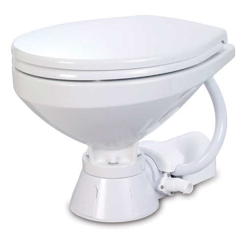 Jabsco Electric Marine Toilet - Regular Bowl w\/Soft Close Lid - 12V [37010-4192]