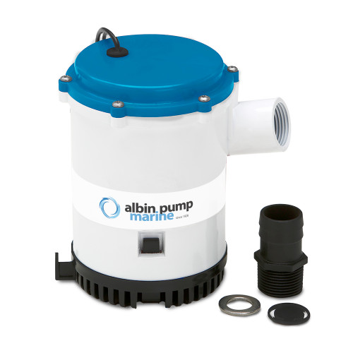 Albin Pump Bilge Pump Heavy Duty 1750 GPH - 24V [01-03-012]