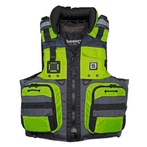 Bluestorm Classic Adult Fishing Life Jacket - Hi-Vis - S\/M [BS-70B-HVS-S\/M]