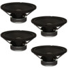 4 Goldwood Sound GW-1034 Rubber Surround 10" Woofers 250 Watts each 4ohm Replacement Speakers