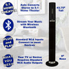 AAT1002 Bluetooth 5.1 Tower Speaker System with Optical Input and Microphone