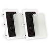 TS50W Flush Mount Speakers 2-Way In Wall Surround Sound Home Theater Pair