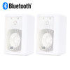 151W Bluetooth Indoor or Outdoor Powered Speaker Pair White