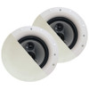 CSic84 Frameless In Ceiling Speakers with 8" Woofers 6 Pair Pack