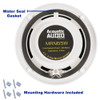 Acoustic Audio MRN65W Waterproof Flush Mount Marine 7" Speakers Passive 4 Pair Pack White