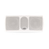 AA32CW Mountable Indoor Speakers White Bookshelf 5 Pack