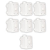 OVCDW Outdoor Volume Controls White Weatherproof 7 Piece Set