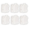 AAOVCD-W Outdoor Volume Controls White Weatherproof 6 Piece Set